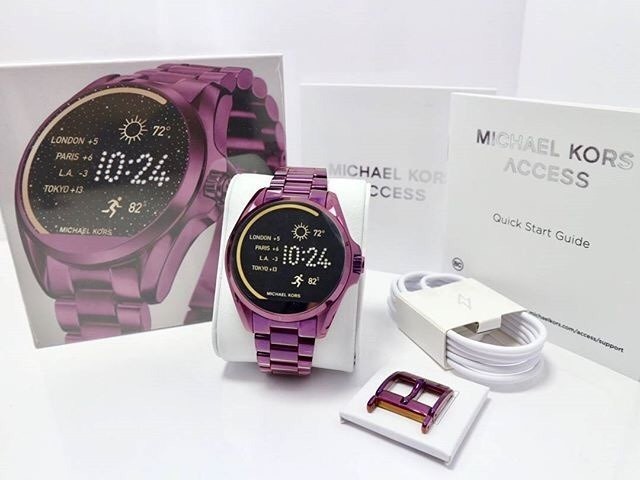 michael kors bradshaw plum